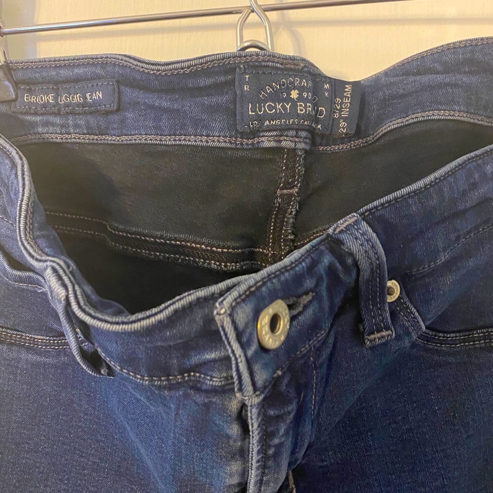 LUCKY BRAND BROOKE LEGGING BLUE SKINNY JEANS Size 8